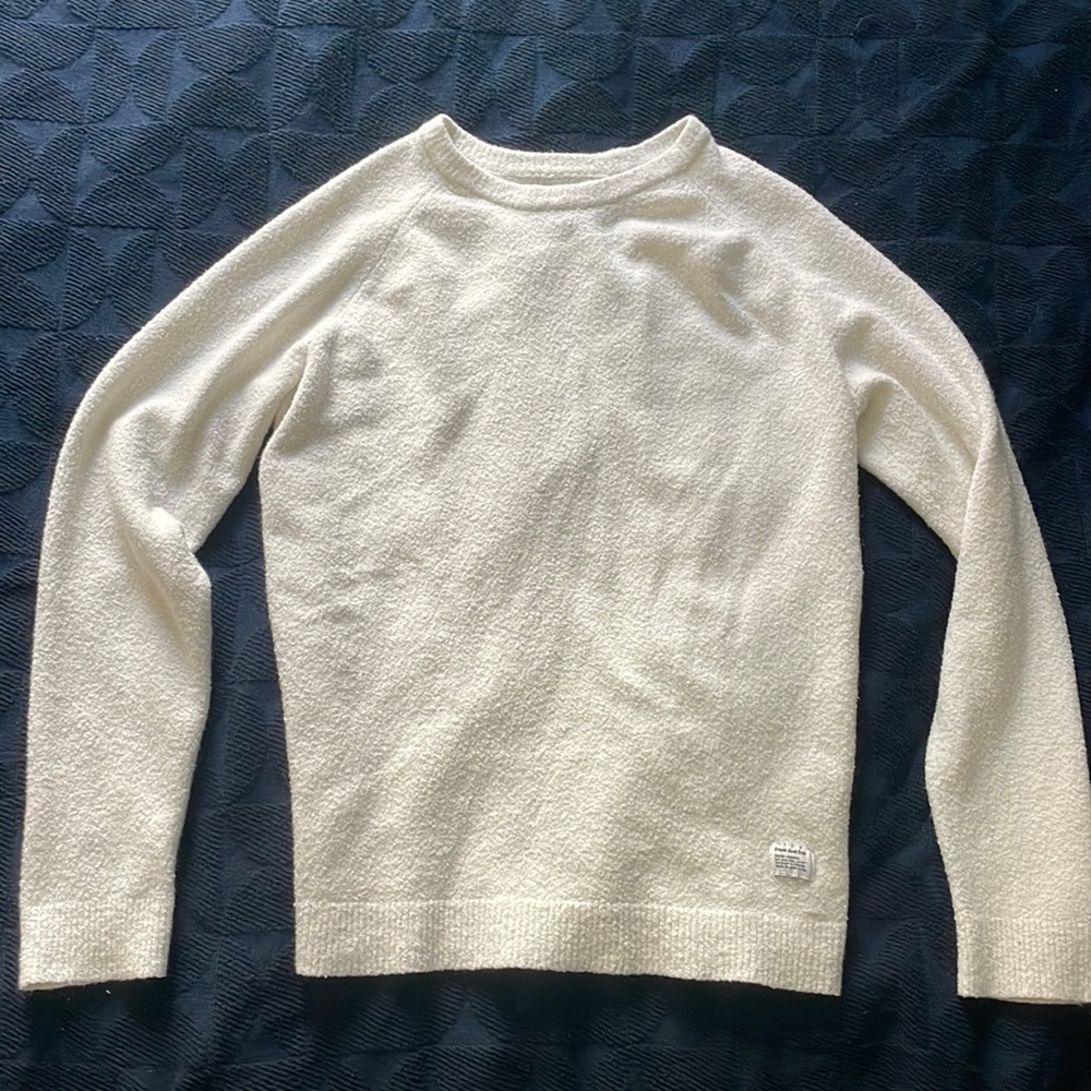 Frank & Oak Boucle Crewneck Pullover